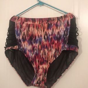 Multi colored bikini wear